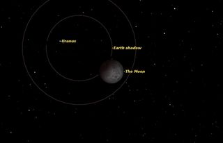 Early Phase of the Lunar Eclipse of Oct. 8, 2014