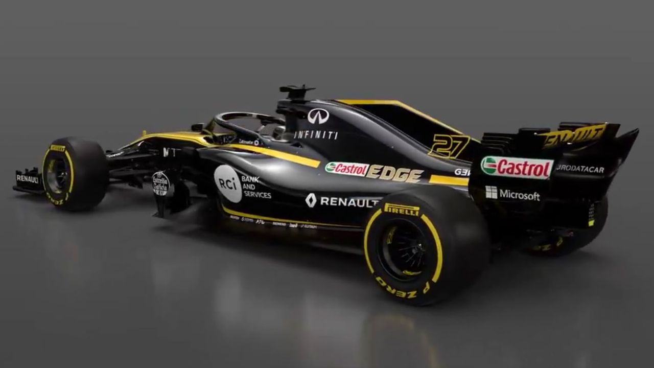 Renault Sport RS18 F1 2018 car launch