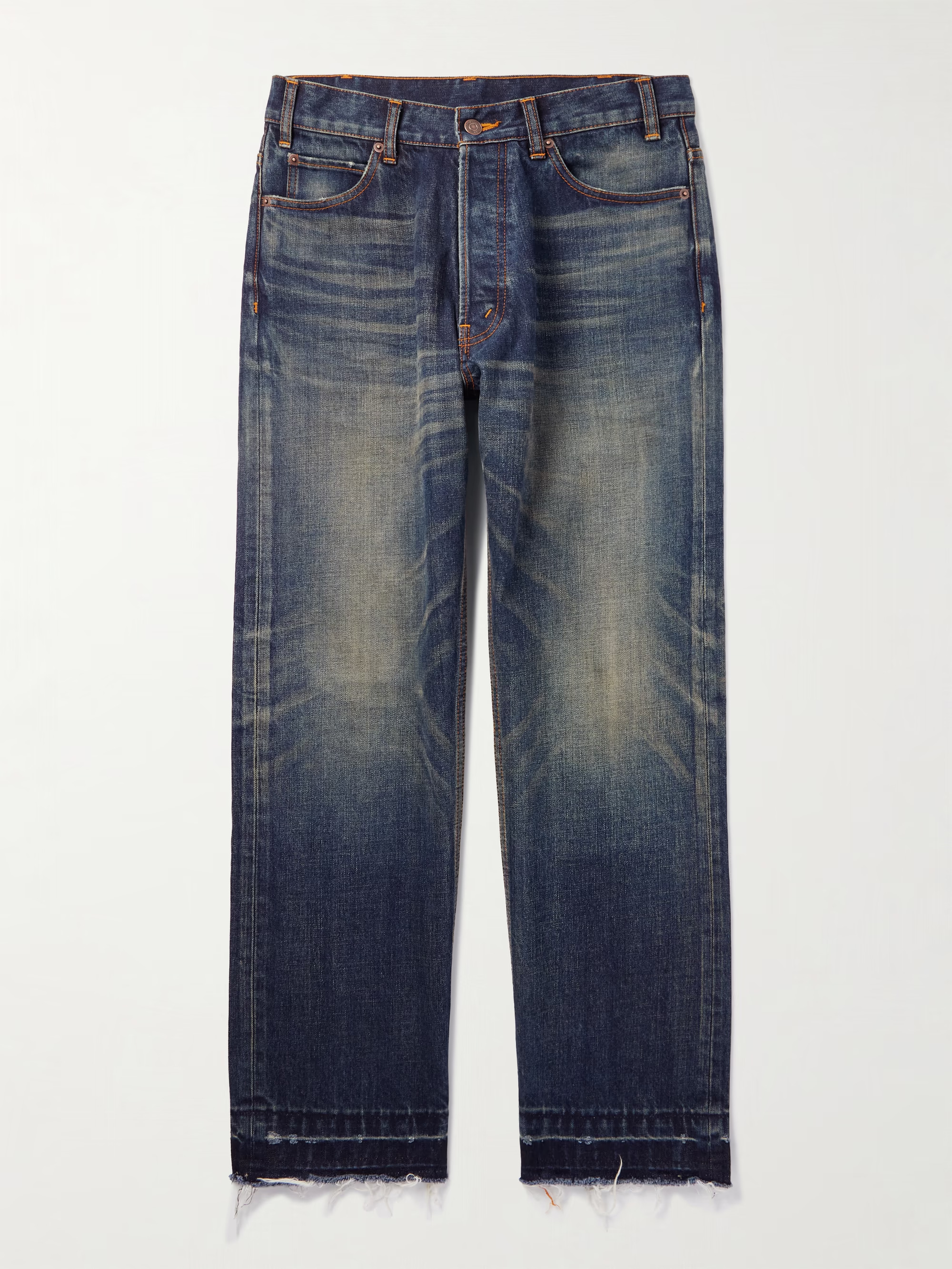wallpaper fashion gift guide Wesley Straight-Leg Distressed Jeans