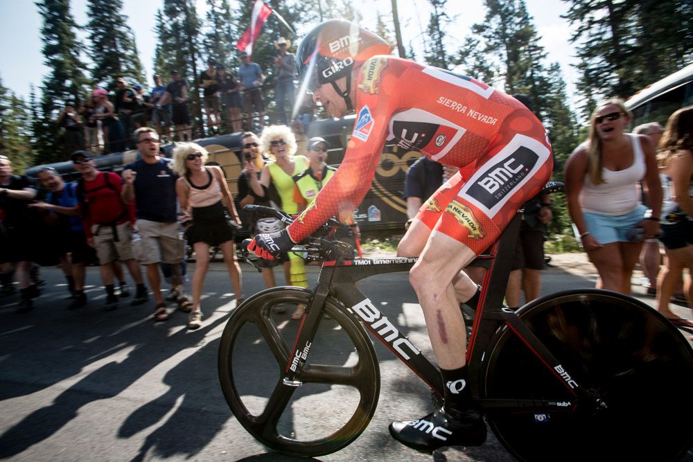 Brent Bookwalter (BMC) on his way to third place