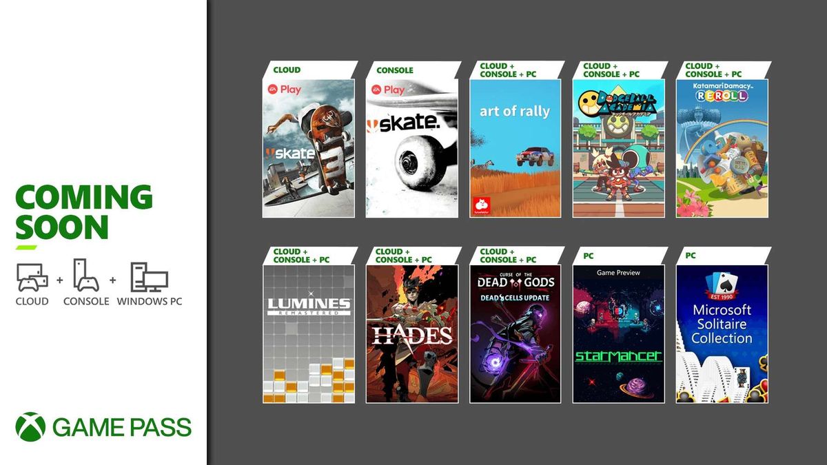 Xbox Game Pass surprises with half a dozen new games for September -  Meristation