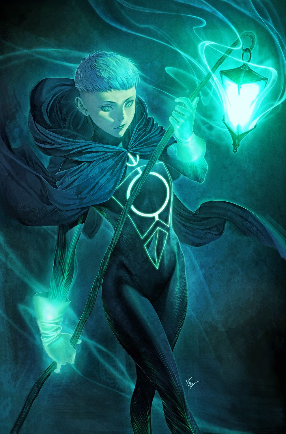 Art from Green Lantern: Dark