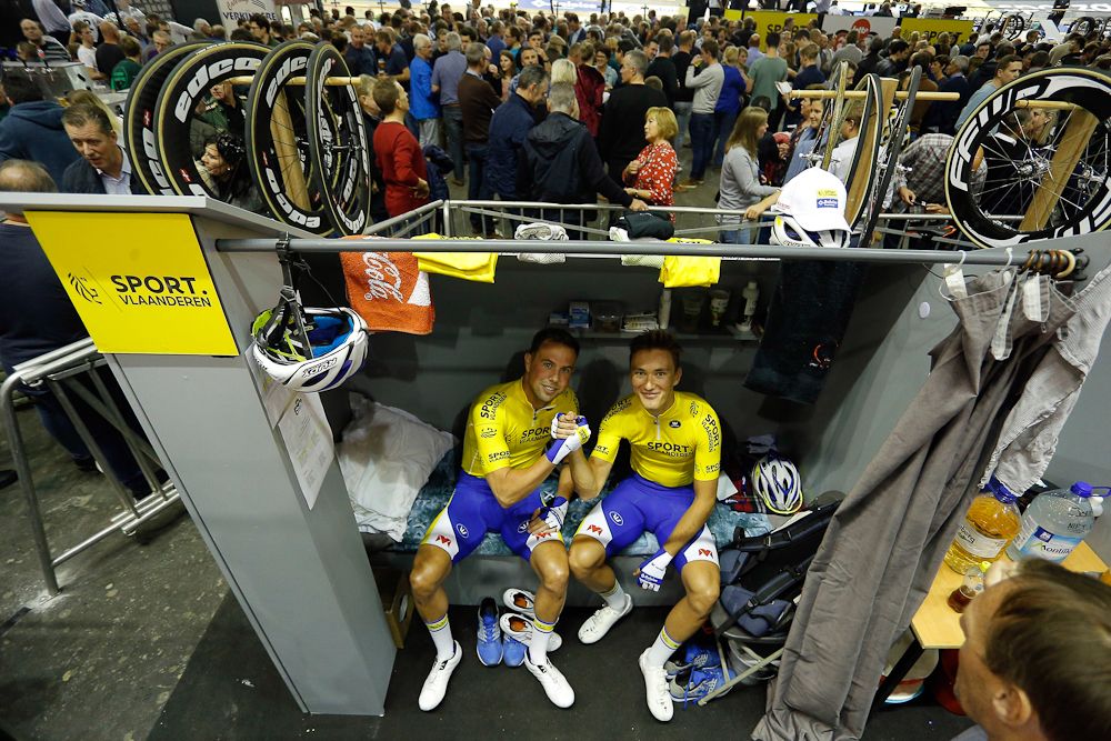Moreno Sport Vlaanderen - Balois riders Moreno De Pauw and Lindsey De Vylder