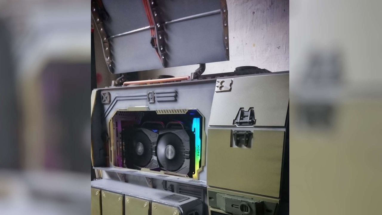Daguar's Survivor case mod process