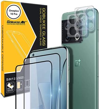 GOBUKEE Tempered Glass Screen Protector for OnePlus 10 Pro
