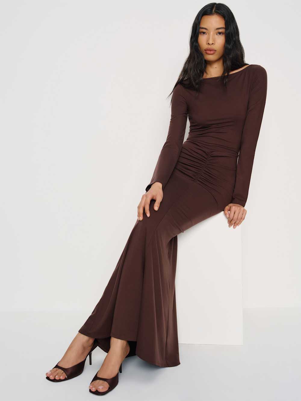 Clementine Heeled Mule Sandal