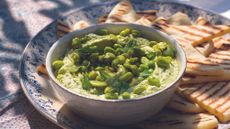 broad bean dip