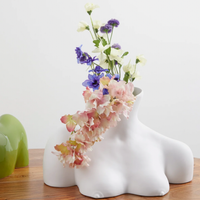 Anissa Kermiche Breast Friend Vase at MATCHESFASHION Save 25% was £410 now £307.50It’s shaped to a sculptural silhouette with a smooth, glossy glaze and accented by a logo on the base. Fill it with fresh flowers to bring an artistic mood to your mantelpiece.