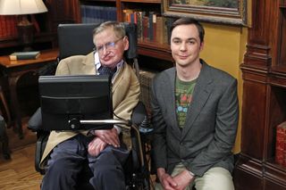Stephen Hawking & Jim Parsons