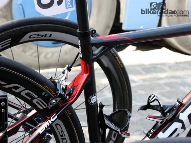 The unusual kinks and angles on the BMC GF01 provide better big-bump performance than the otherwise comfy SLR01 model