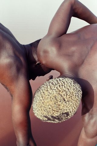 Denisse Ariana Perez, from ongoing Men In Water series taken in Senegal, 2020 Nude Fotografiska New York