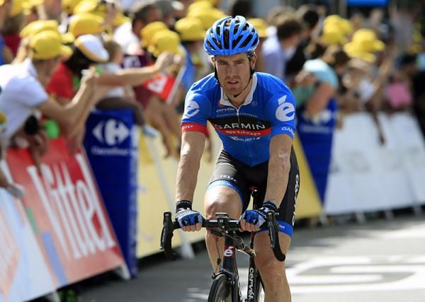 Tyler Farrar (Garmin-Sharp) went down in the crash late in stage 4 and was denied the opportunity to win again on Independence Day.