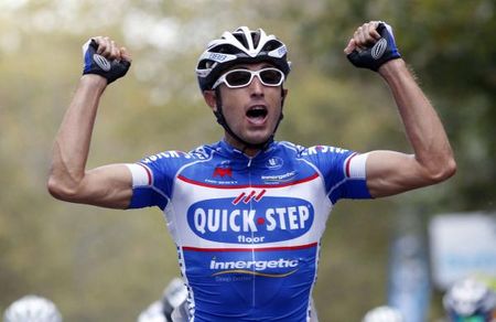 Dario Cataldo (Quick Step) celebrates