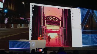 Adobe senior product manager Zorana Gee presents a jaw-dropping Project Aero demonstration at Adobe MAX