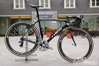 Pro bike: Fabian Cancellara's Radioshack-Leopard-Trek Trek Domane 6-Series Paris-Roubaix