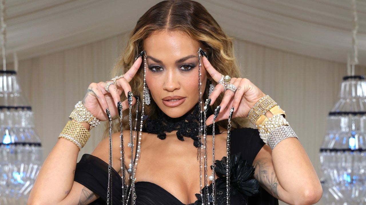 rita ora met gala nails 2023