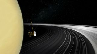 Cassini is scheduled to smash into Saturn