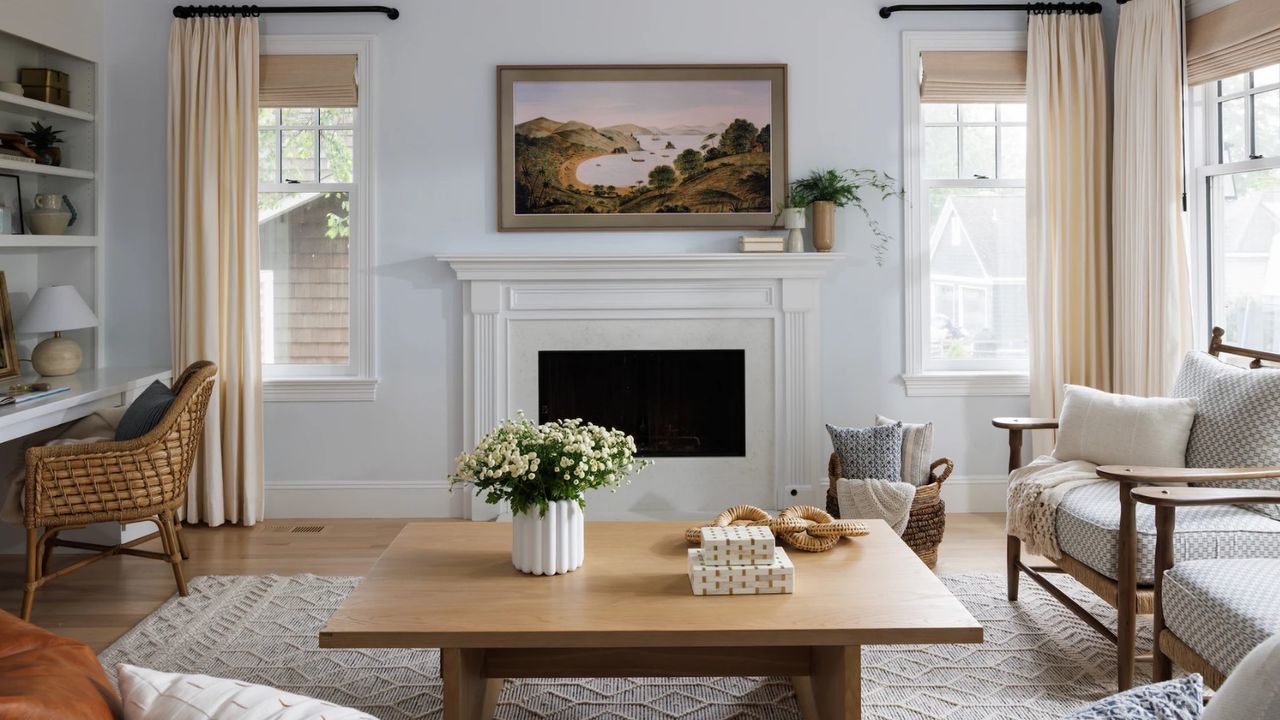 A living room designed by Madison Nicole Design Studio