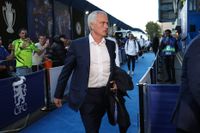 LONDON, ENGLAND - SEPTEMBER 30: Benfica head coach Jose Mourinho arrives ahead of the UEFA Champions League 2025/26 League Phase MD2 match between Chelsea FC and SL Benfica at Stamford Bridge on September 30, 2025 in London, England. (Photo by Charlotte Wilson/Offside/Offside via Getty Images)