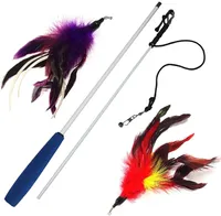 Pet Fit For Life Multi Feather Teaser and Exerciser