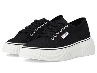 Superga 2287 Bubble Line Black/white Eu 38 (us Women's 7.5) Medium