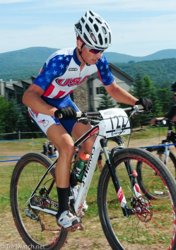 Shane Skelton on lap two