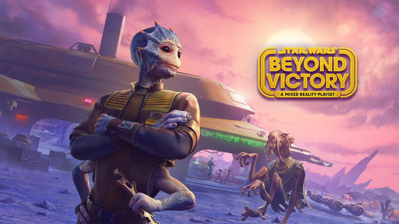 The announce art for Star Wars: Beyond Victory - A Mixed Reality Playset