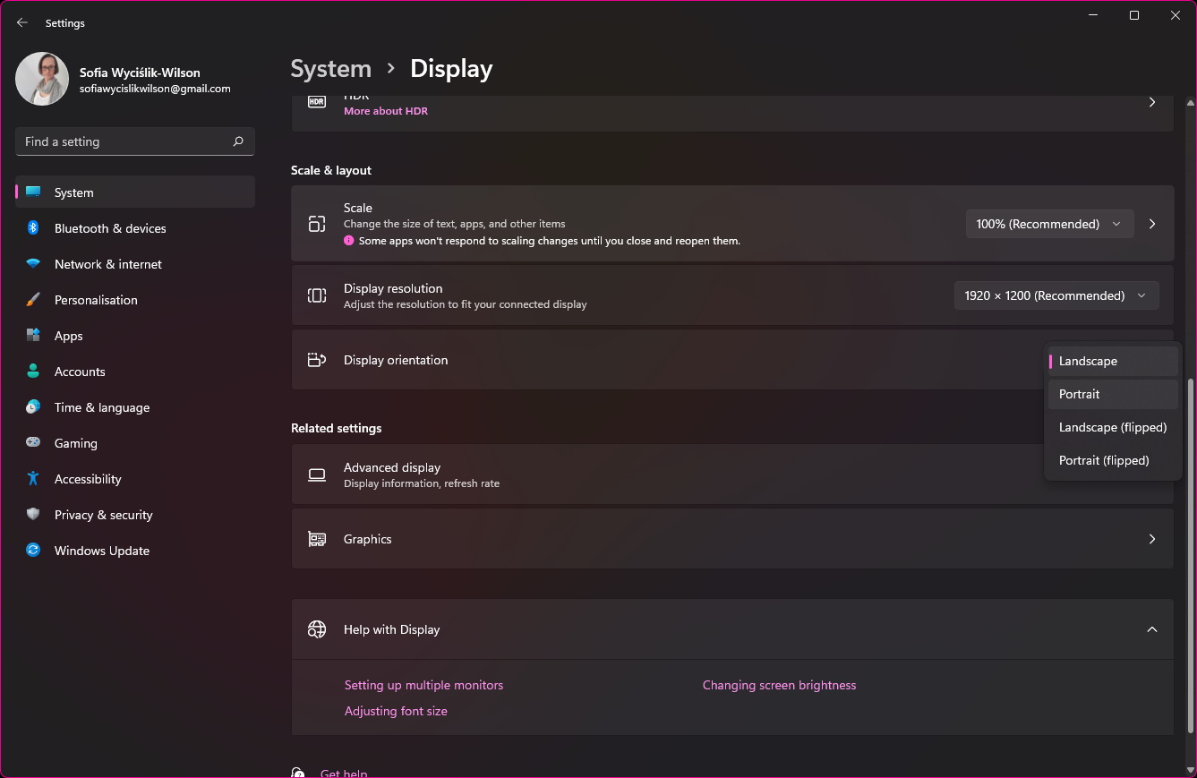 Moniteur Windows 11 étape 6