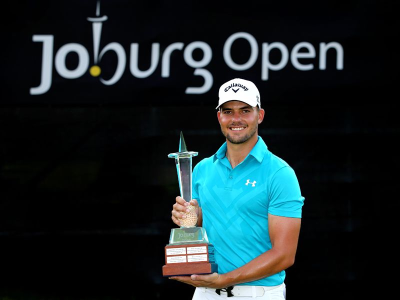 Haydn Porteous wins the Joburg Open