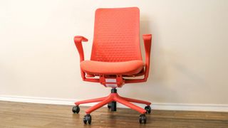 A picture of the Branch Verve Chair in coral