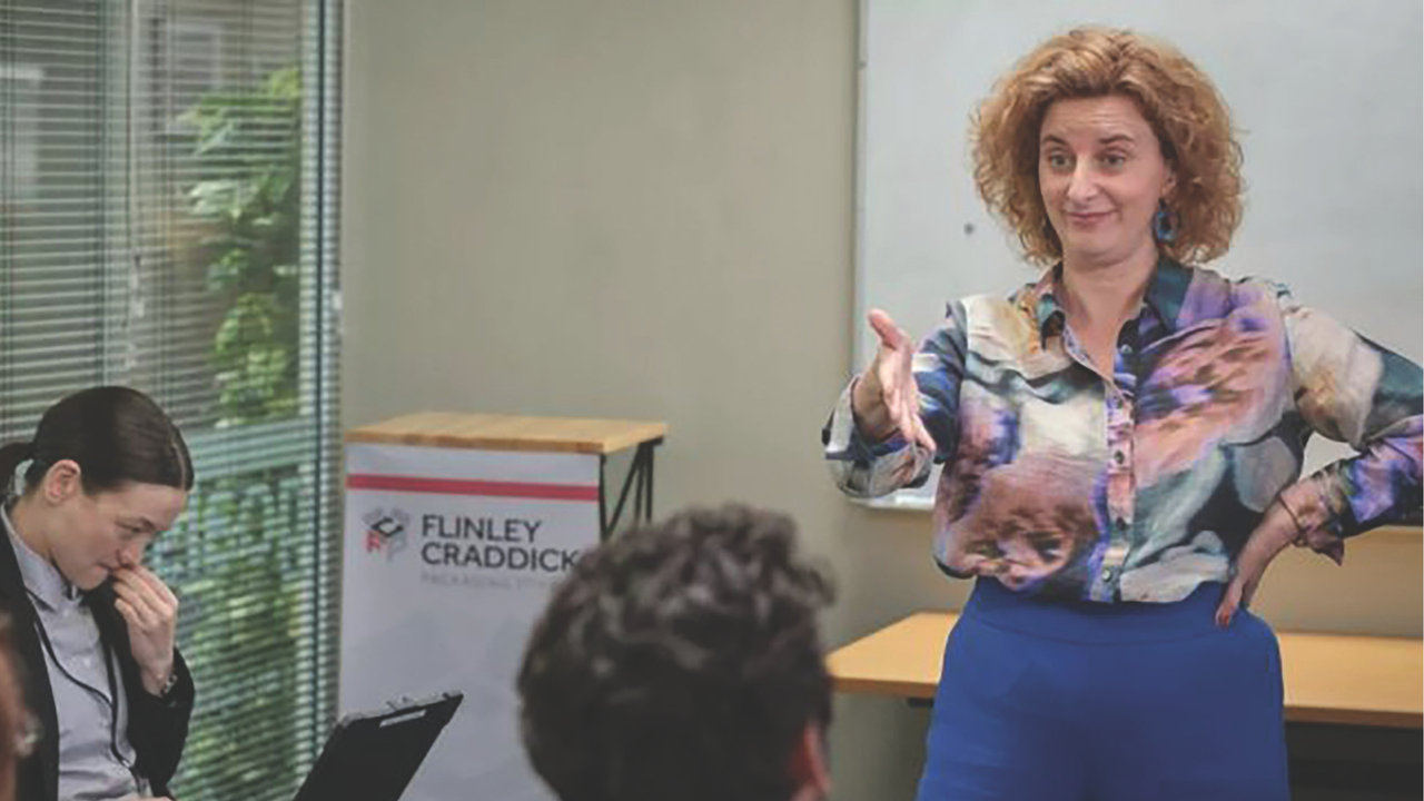 Felicity Ward in The Office Australia