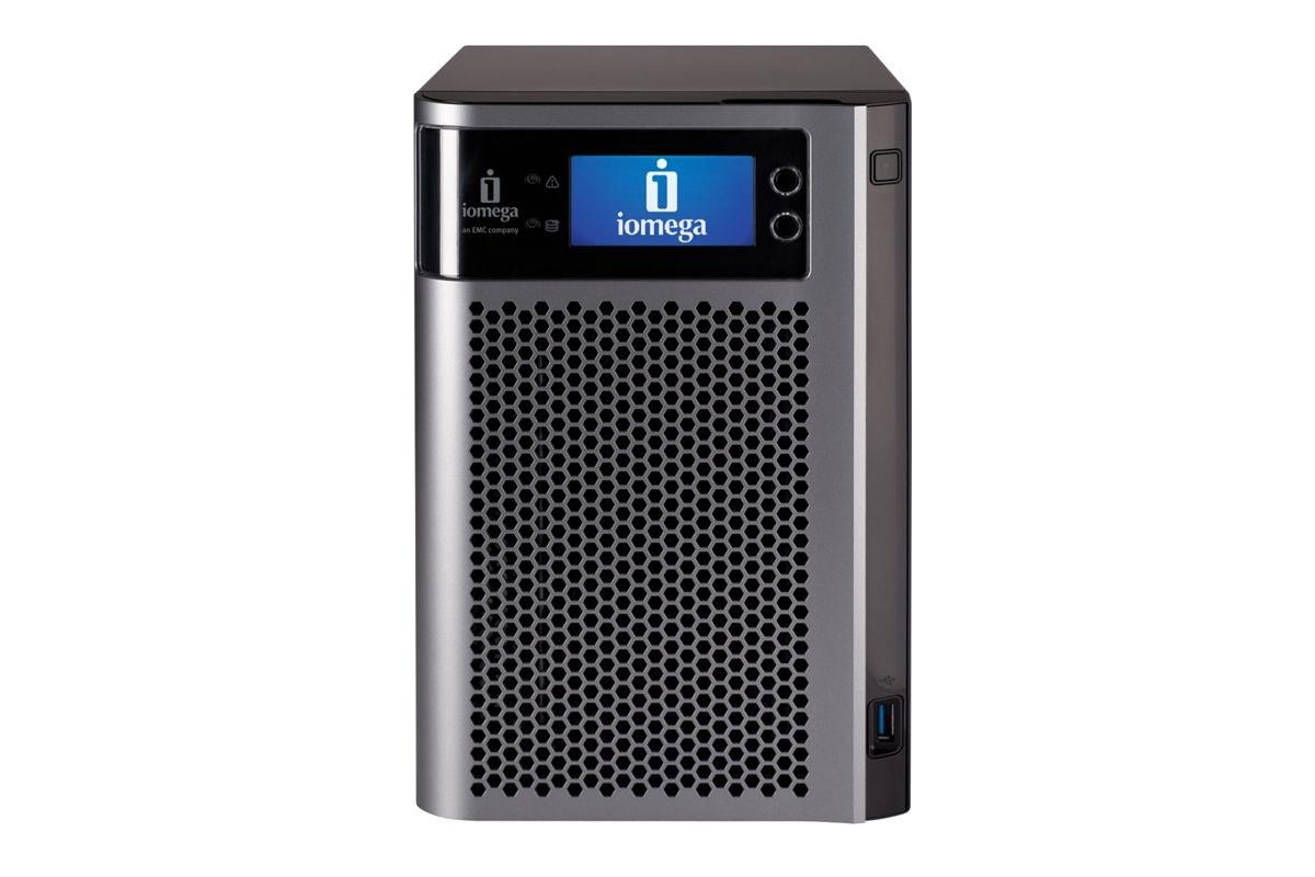 The Iomega StorCenter px6-300d