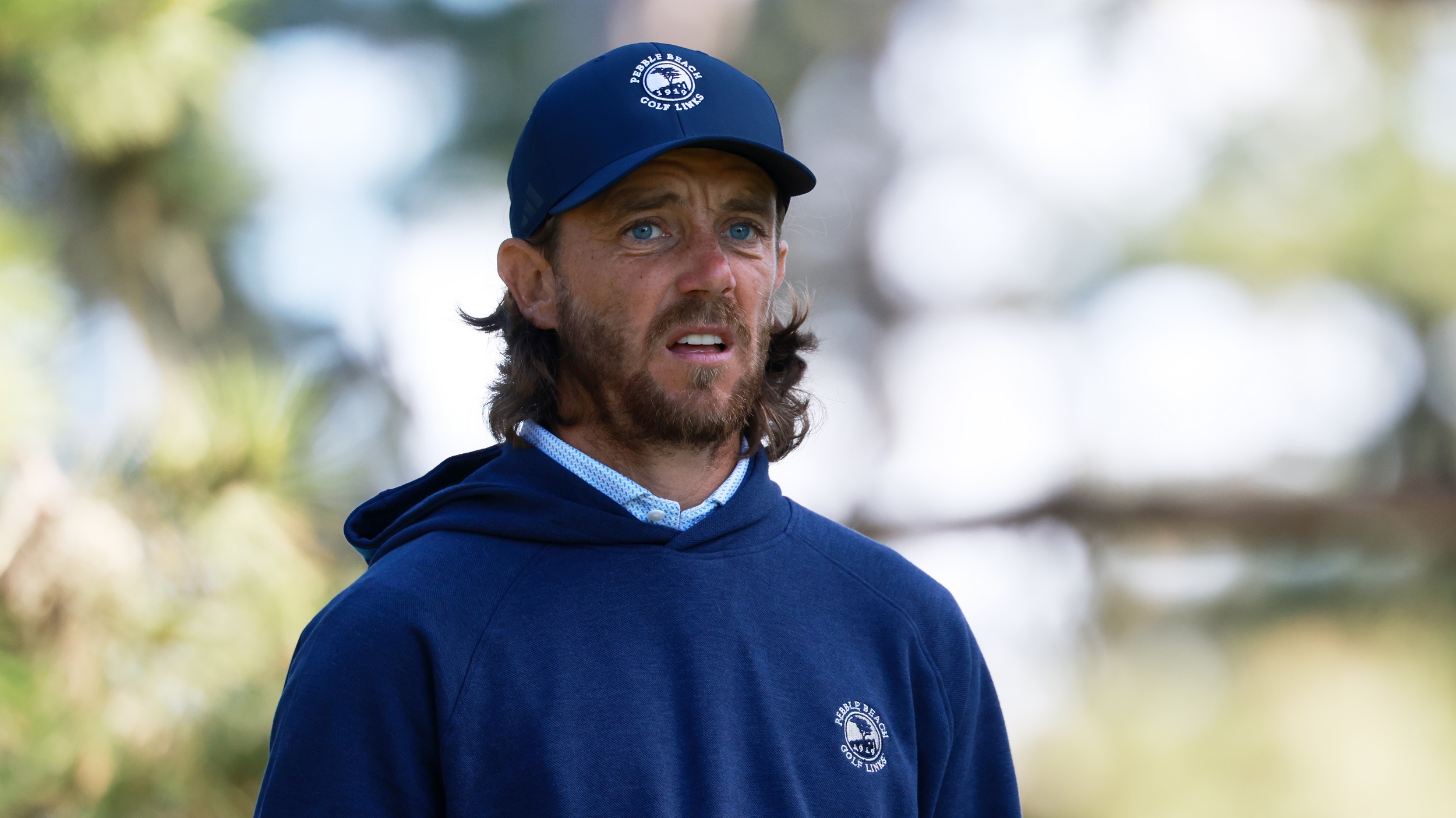Tommy Fleetwood at the AT&amp;T Pebble Beach Pro-Am