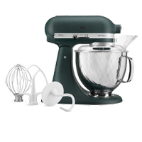 KitchenAidPebbled Palm 156 Stand Mixer with Quilted Bowl - View at Very.co.uk