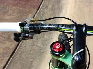 The new XLR lockout system uses SRAM's X-Loc hydraulic lever to actuate the PBR piston head.