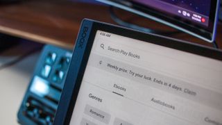 Google Play Books app on Onyx Boox Tab Ultra