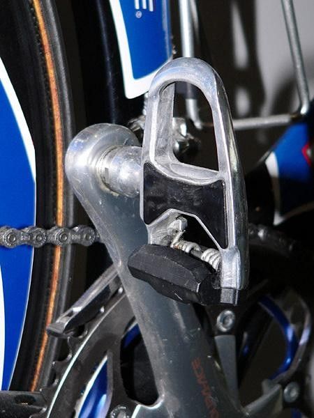 The 'Lance pedal' made its debut