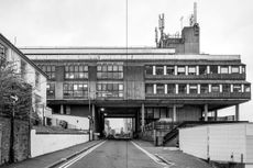 Bourdon Building, The Glasgow School of Art, 1970–77, Keppie Henderson & Partners, as seen in book 'Brutal Scotland'