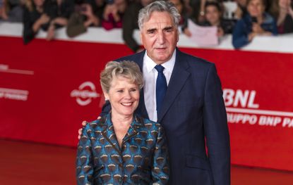 Downtown Abbey stars Imelda Staunton and Jim Carter