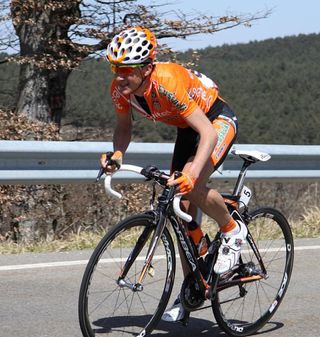 Amets Txurruka (Euskaltel-Euskadi) in the day's break
