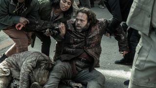 Dan Fogler as Luke in The Walking Dead series finale