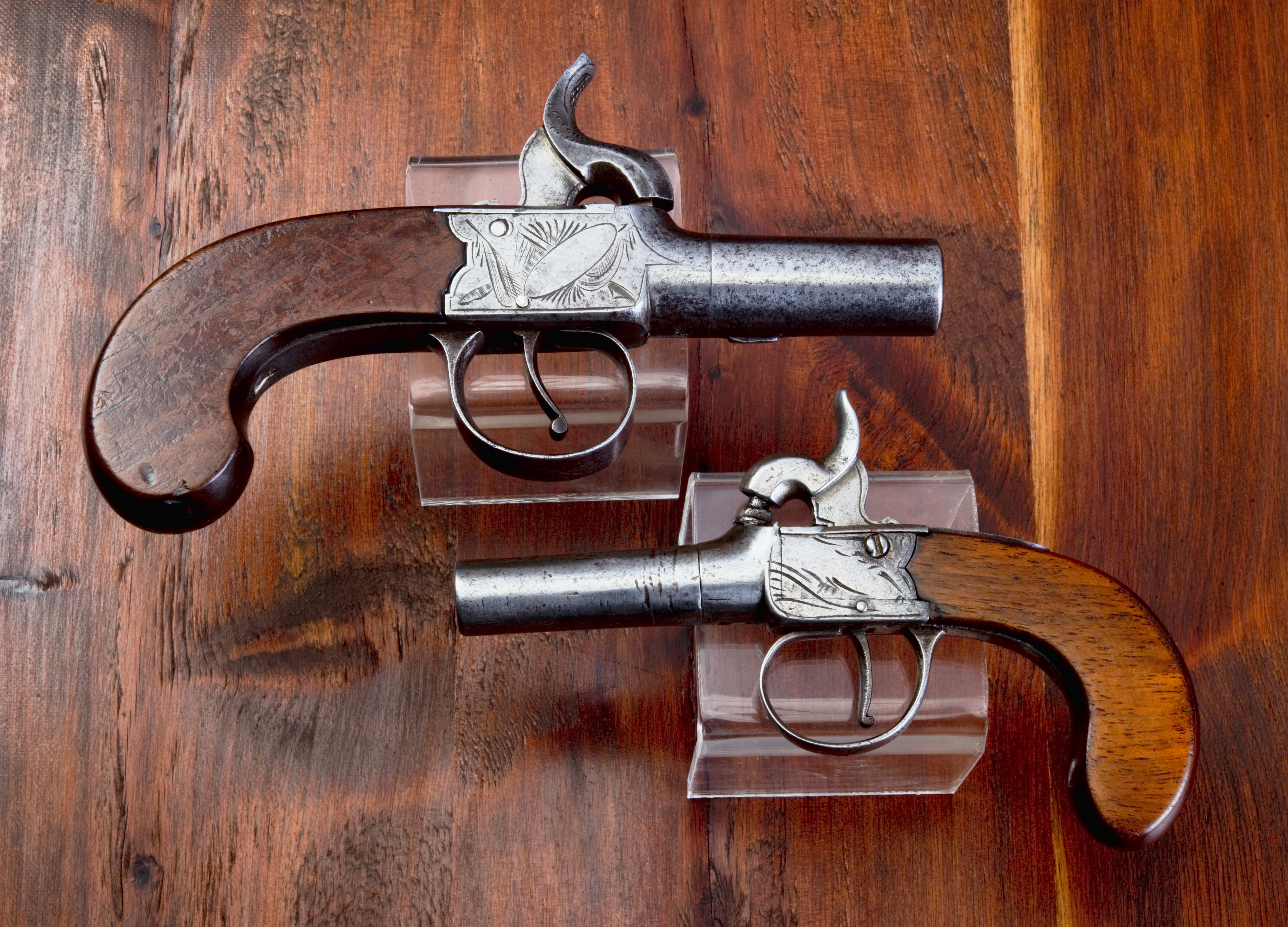 A pair of muff pistols