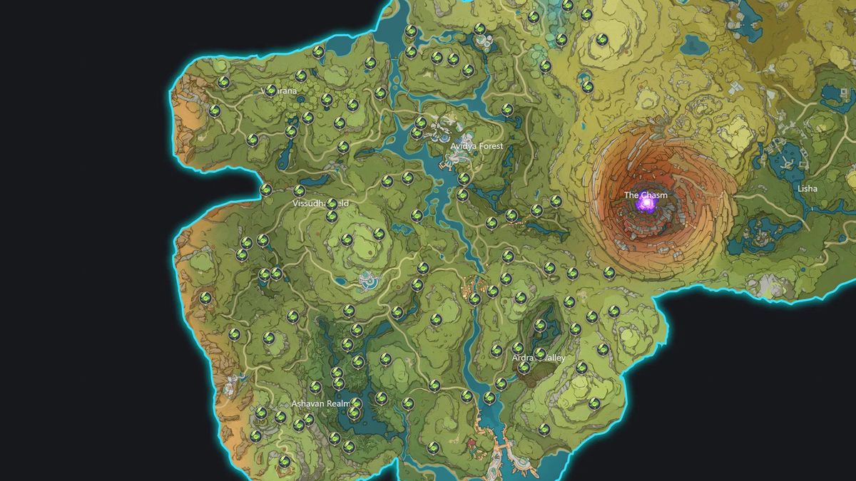 Genshin Impact Dendroculus locations