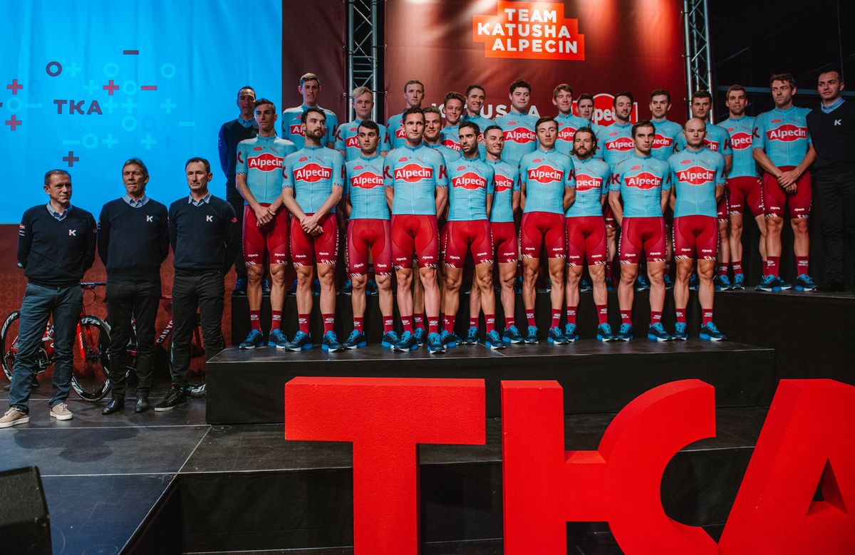 The 2019 Katusha-Alpecin team