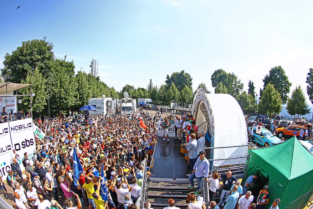 The podium presentation.