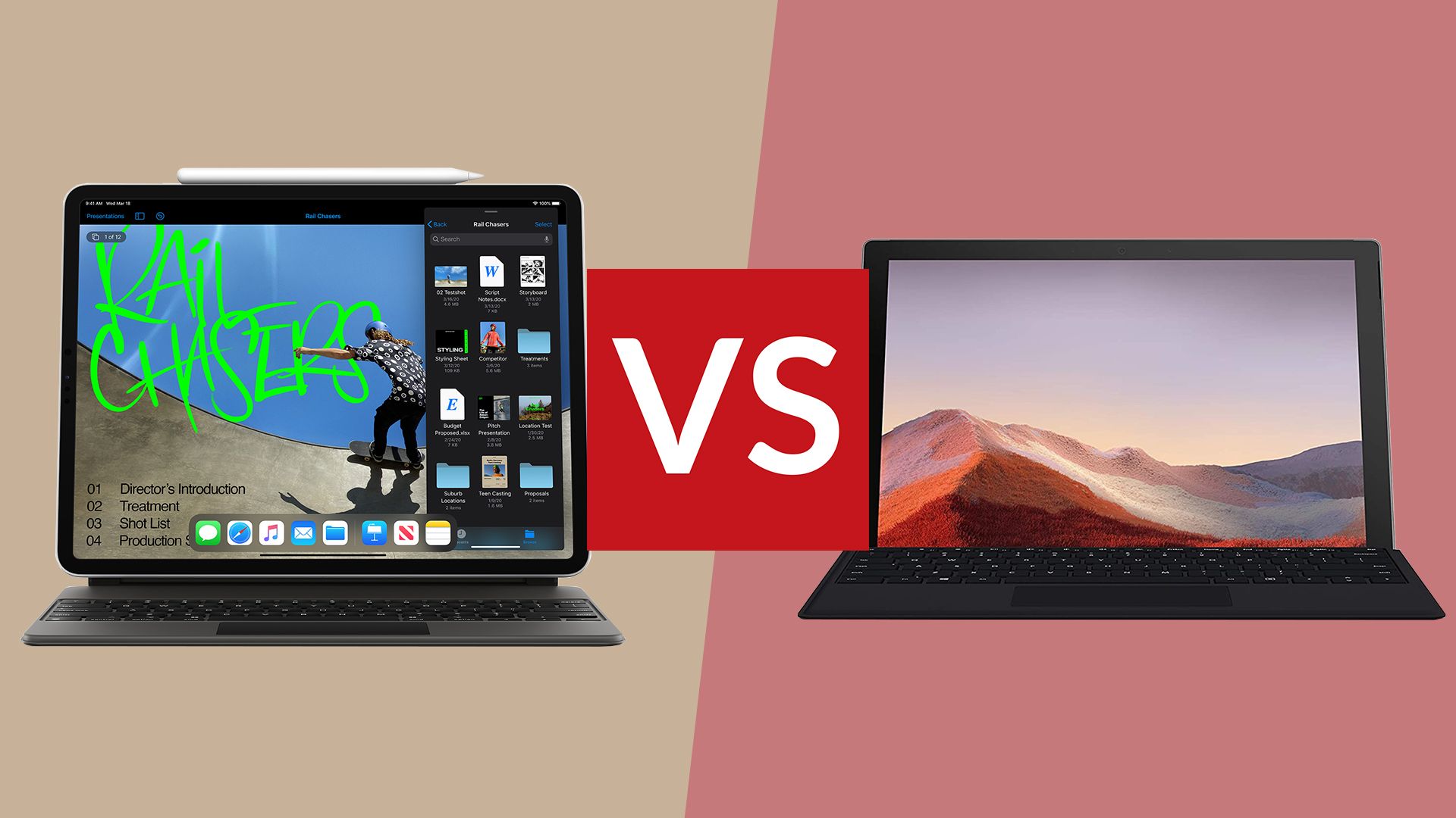 Apple iPad Pro vs Surface Pro 7 which premium tablet is best? T3
