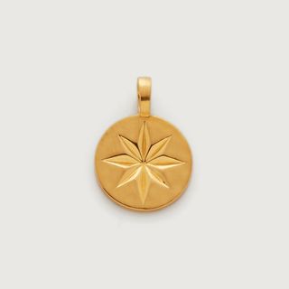 Gold Vermeil Guiding Star Pendant Charm