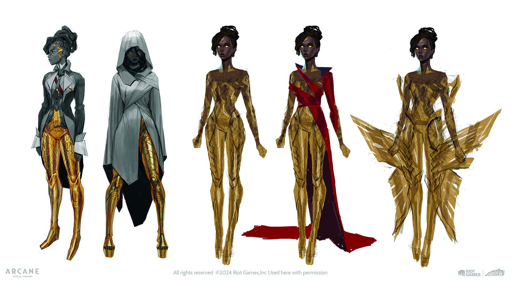 Artwork from Arcane season 2