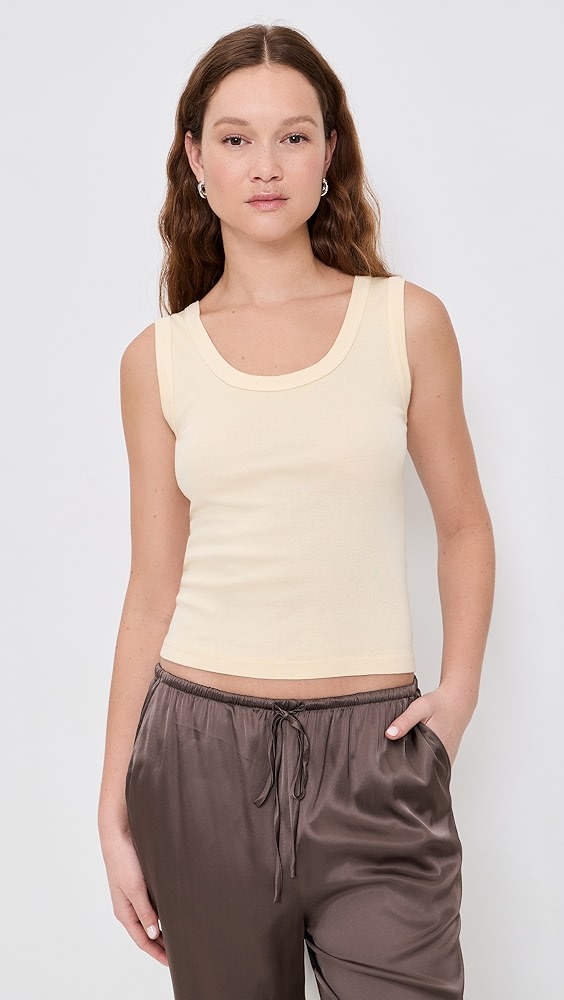 Enza Costa Supima Baby Rib Tank