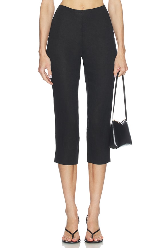 Linen Capri Pant